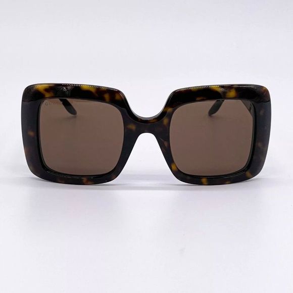 Sale! New Gucci Women\'s 52mm Havana Brown Sunglasses! main image 5